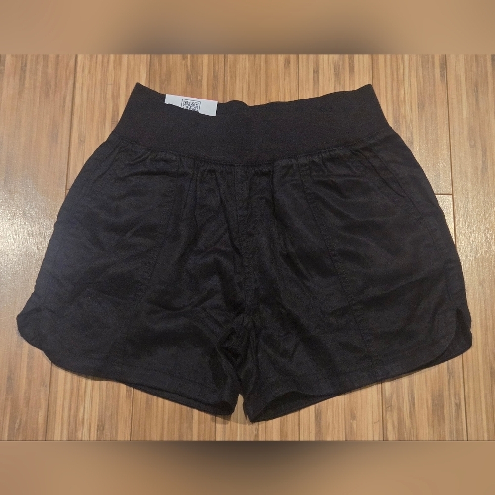 NWT Members Mark Black Tencel Shorts